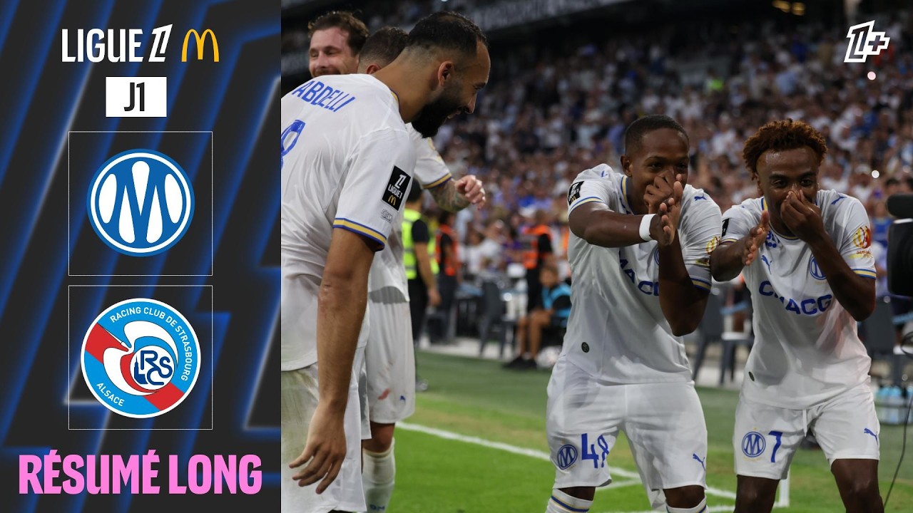 DOUBLÉ de Gouri, l'OM DÉMARRE FORT contre Strasbourg | 1ère journée - Ligue 1 McDonald's 26/27
